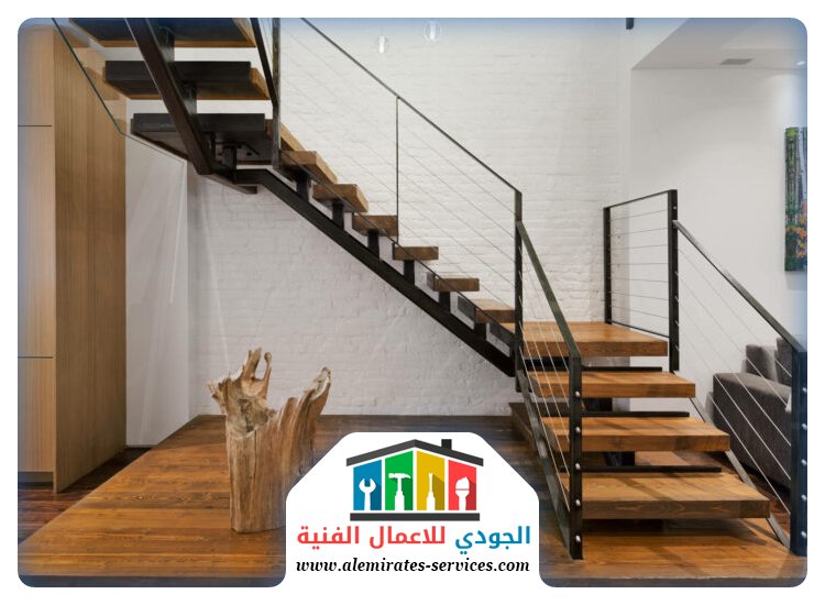 تركيب درج في راس الخيمة