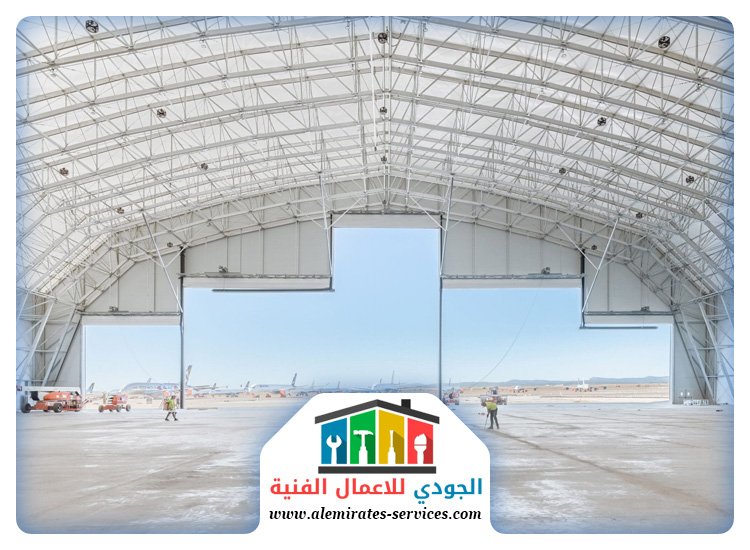 تركيب هناجر في راس الخيمة