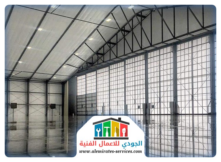 تركيب هناجر في الفجيرة